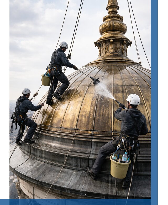 Мойка куполов и шпилей в Ярославле от 8214 р. - заказать | ВЫСОТНИК-Рсл