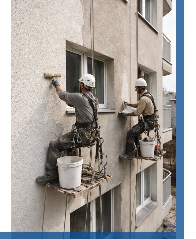 Нанесение короеда на фасад в Ярославле от 462 р. | ВЫСОТНИК-Рсл