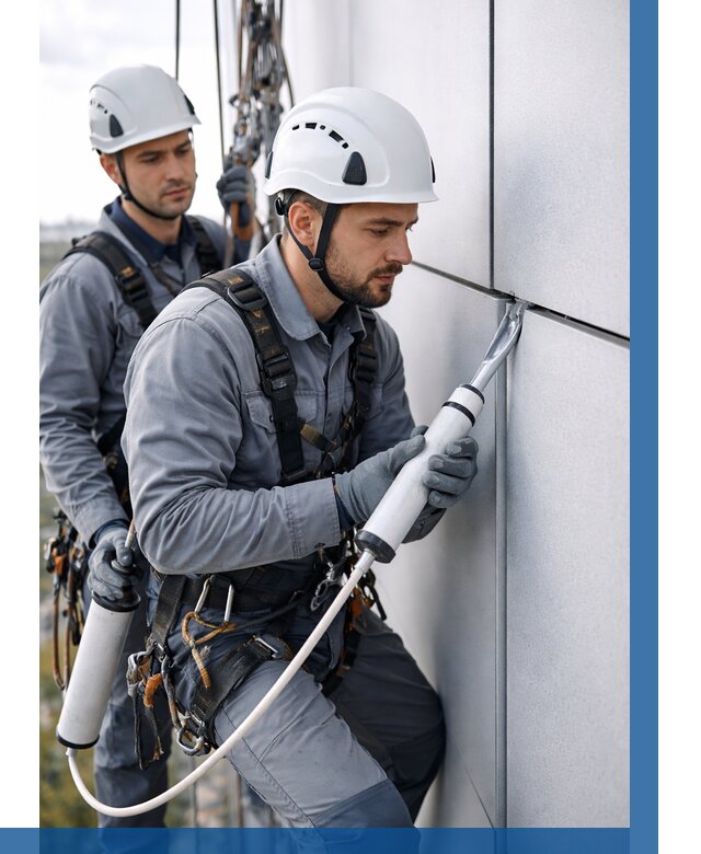 Герметизация швов вилатермом в Ярославле от 616 р. | ВЫСОТНИК-Рсл