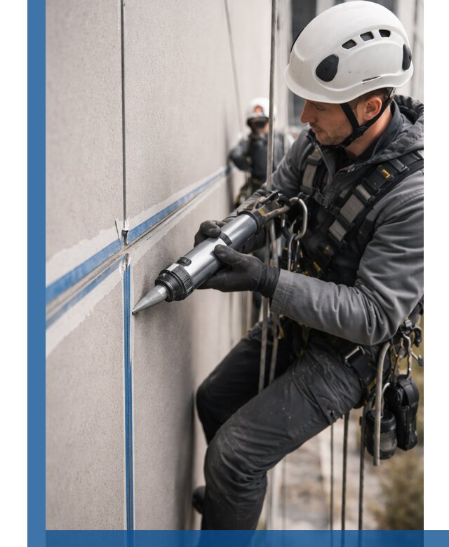 Герметизация стыков фасадных панелей в Ярославле качественно и быстро