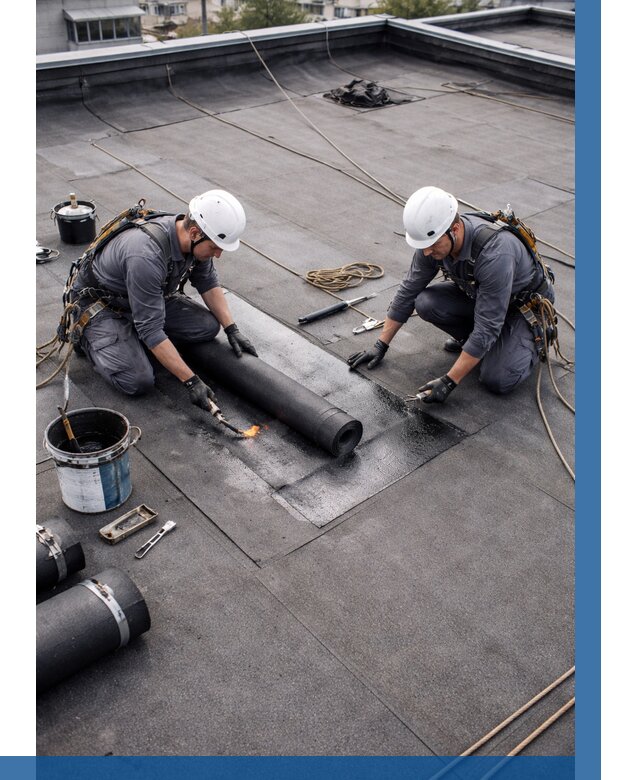 Ремонт мягкой кровли под ключ в Ярославле от 719 р. | ВЫСОТНИК-Рсл