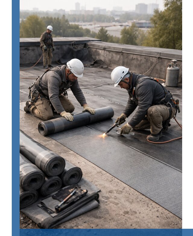 Монтаж мягкой кровли в Ярославле профессионально и надежно