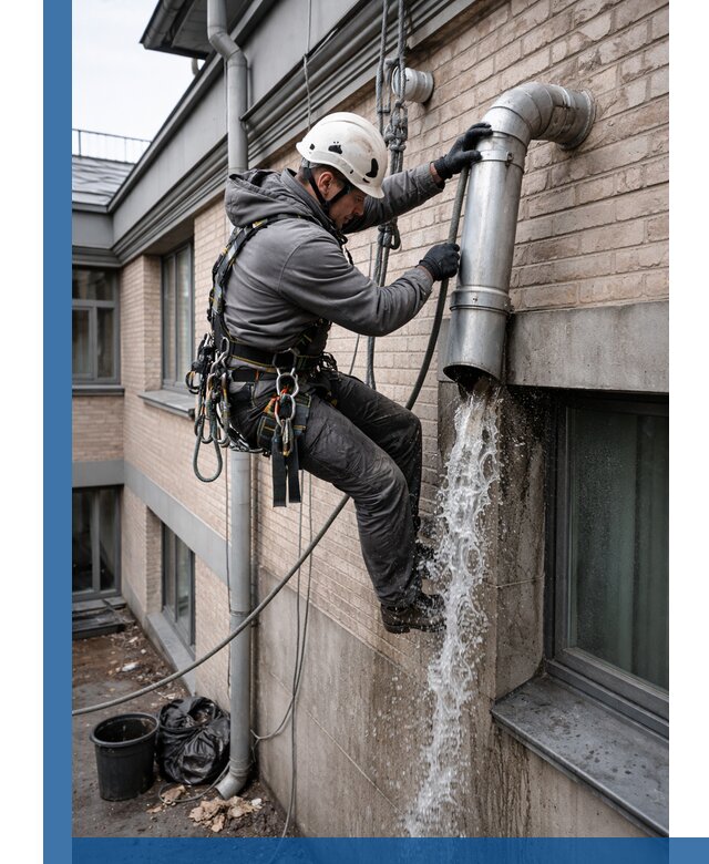 Профессиональная прочистка водосточных труб в Ярославле с гарантией