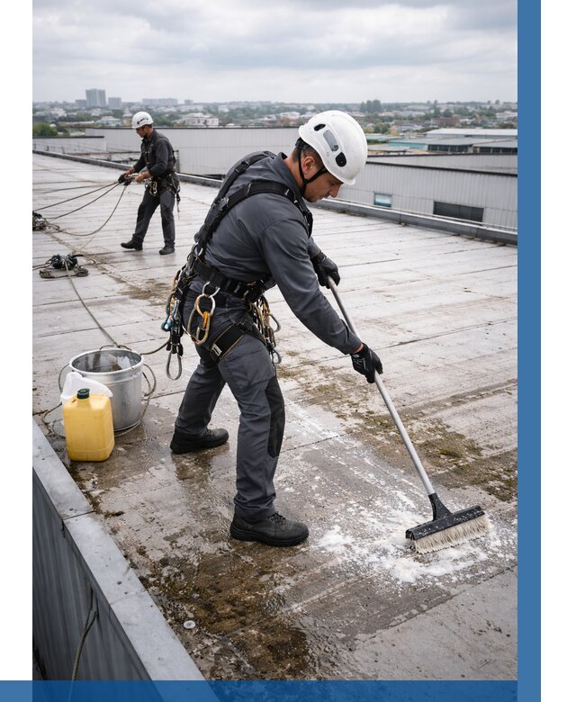 Очистка крыши по графику в Ярославле от 7701 р. | ВЫСОТНИК-Рсл