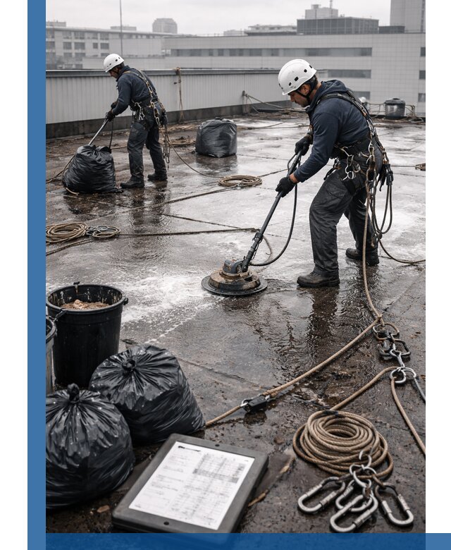 Плановая очистка кровли по графику в Ярославле для безопасности