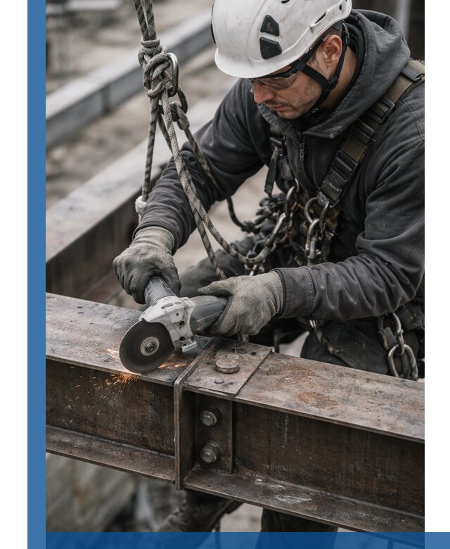 Резка металла на высоте в Ярославле для зданий и конструкций