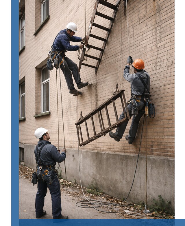 Демонтаж пожарной лестницы в Ярославле быстро и безопасно