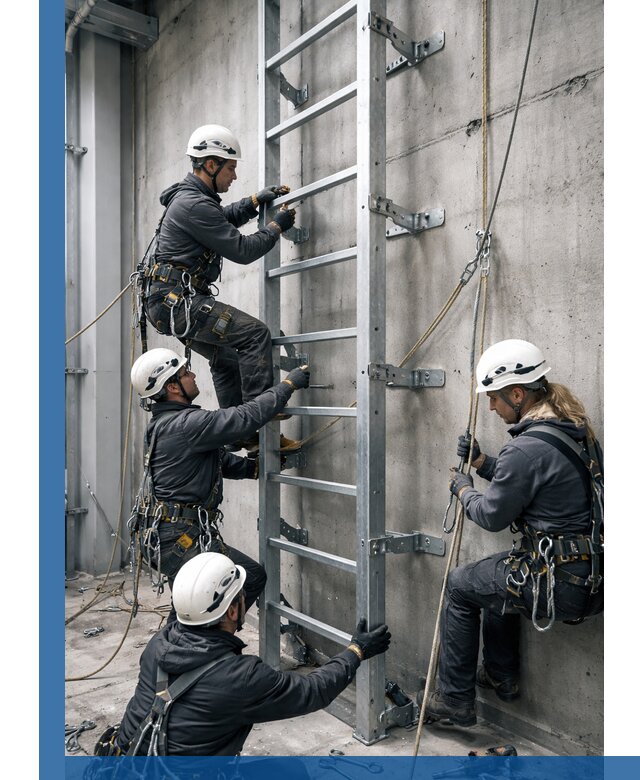 Монтаж металлических лестниц в Ярославле под ключ со гарантией