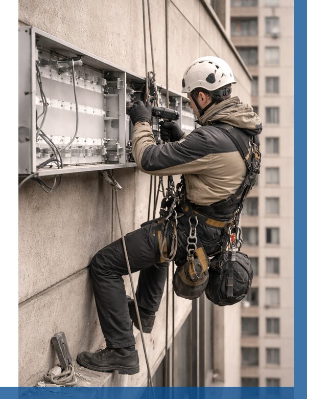 Ремонт вывески на высоте в Ярославле от 4621 р. | ВЫСОТНИК-Рсл