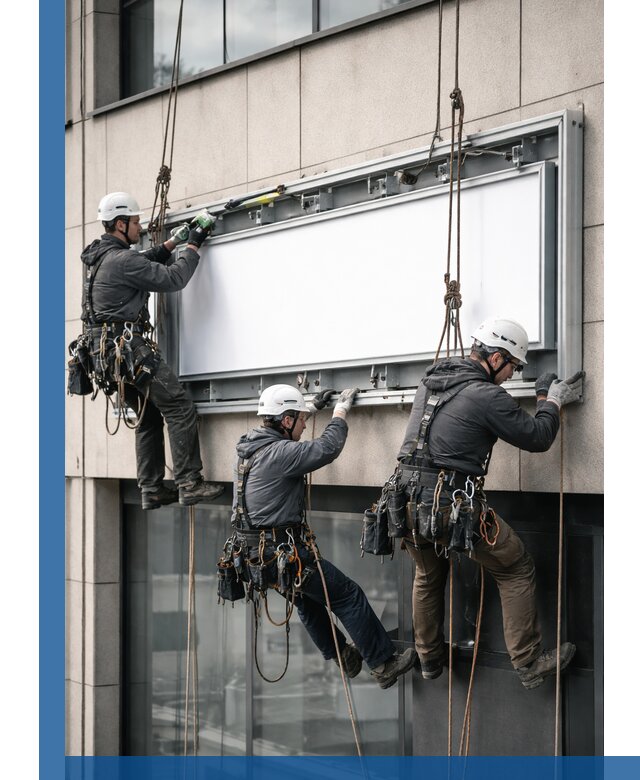 Профессиональный монтаж светового короба под ключ в Ярославле