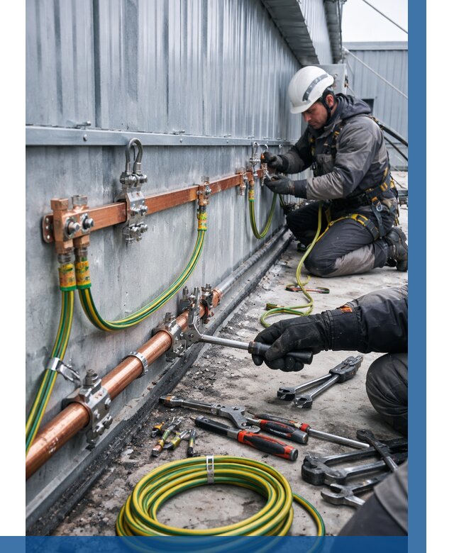 Монтаж заземления здания в Ярославле от 25670 р. | ВЫСОТНИК-Рсл