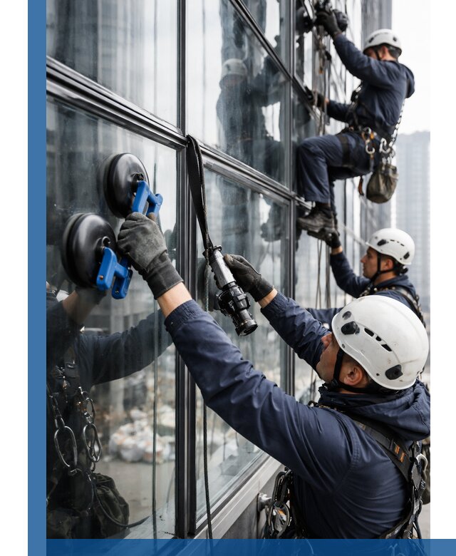 Радиусное остекление фасадов под ключ в Ярославле с гарантиями