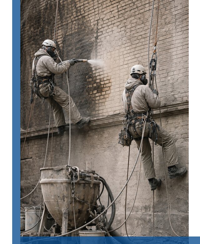 Пескоструйная очистка фасадов в Ярославле профессионально