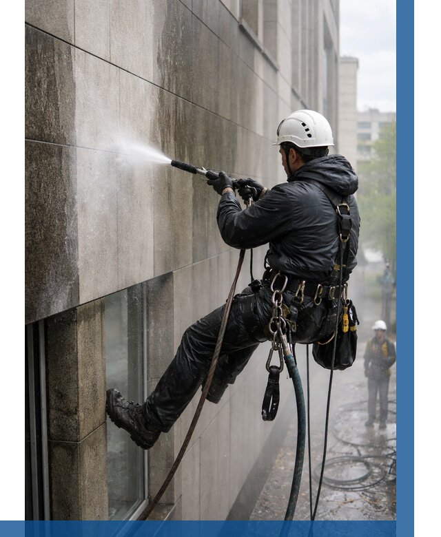 Гидроструйная очистка поверхностей в Ярославле от 873 р. | ВЫСОТНИК-Рсл