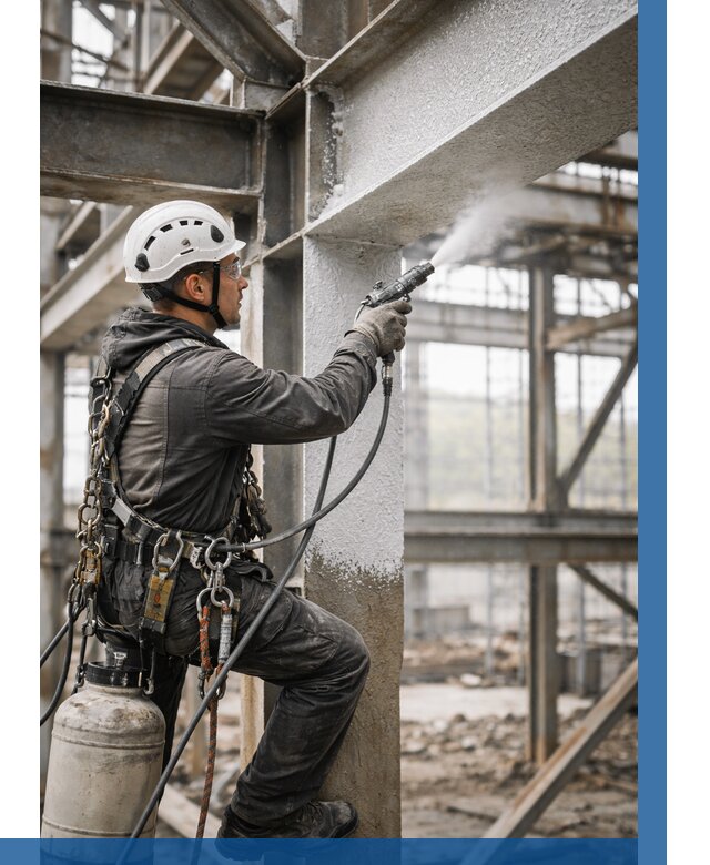 Огнезащита металлоконструкций от 770 р. | ВЫСОТНИК-Рсл в Ярославле