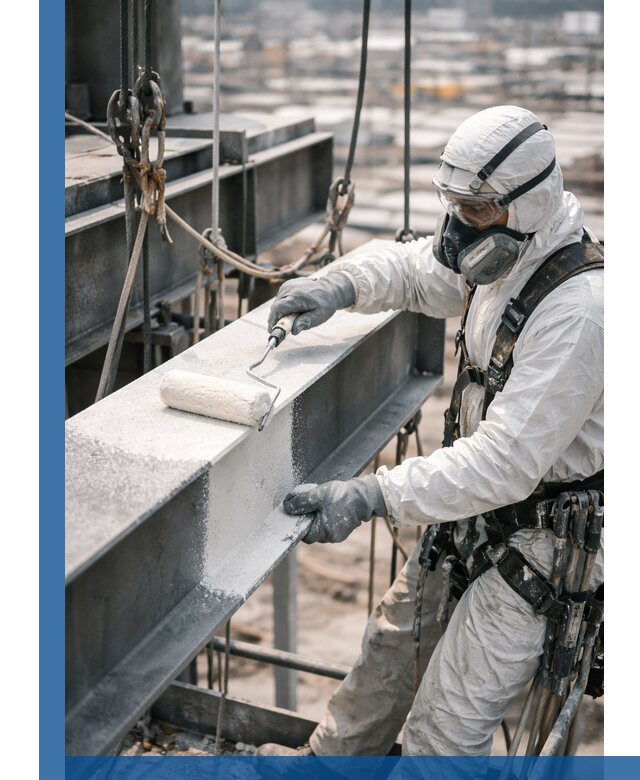 Профессиональная огнезащитная обработка металлоконструкций в Ярославле