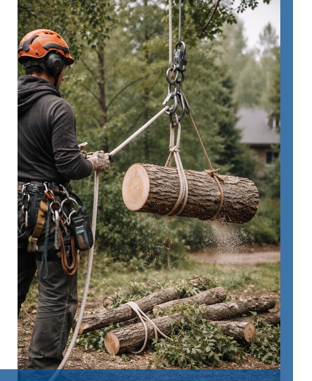 Валка деревьев частями в Ярославле от 7701 р. | ВЫСОТНИК-Рсл