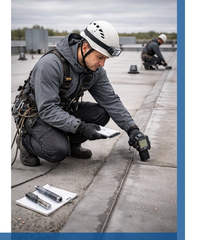 Обследование кровли на протечки в Ярославле от 4621 р. | ВЫСОТНИК-Рсл