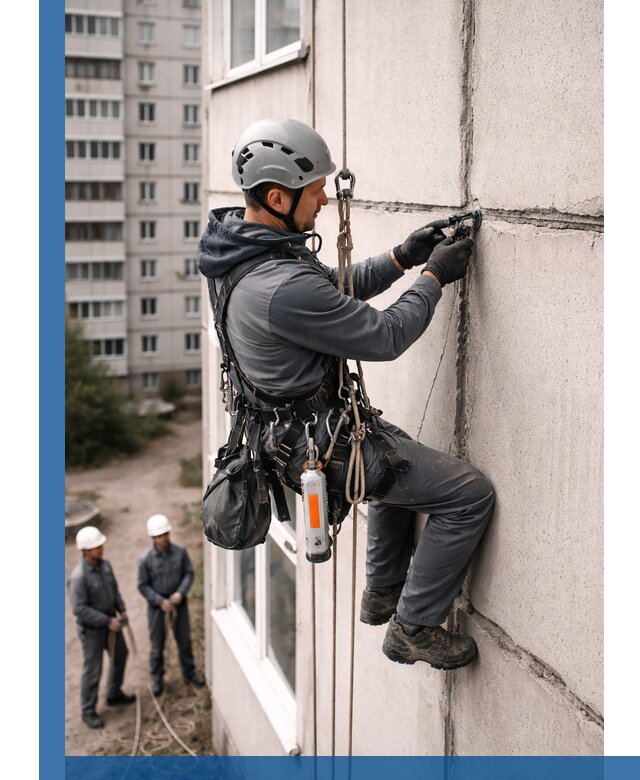 Обследование межпанельных швов и герметизация в Ярославле