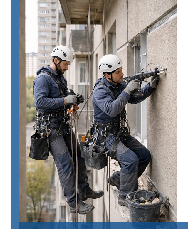 Промышленные альпинисты высотные работы и монтаж в Ярославле